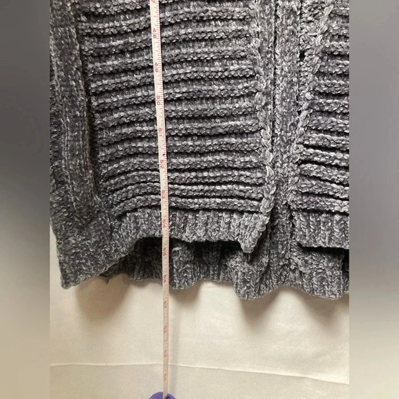 Tall cuddling is my hobby cardigan sweater charcoal fashion nova‎ size xsmall - Picture 8 of 8